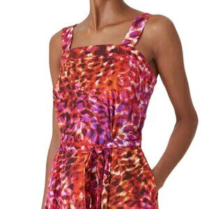 Natori Ombre Animal Print Dress Size S NWOT